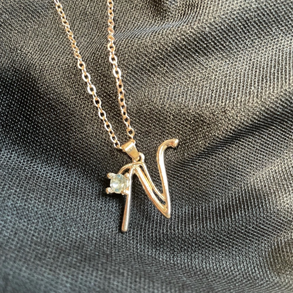 LETTER “N” necklace
